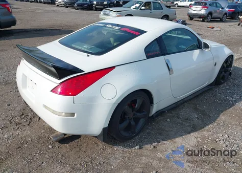 2006 Nissan 350Z Touring из США, поврежденный, VIN JN1AZ34D06M310839